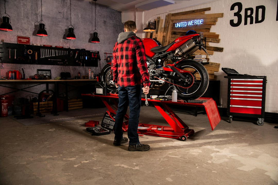 Conception range-moto TP bureau d'études